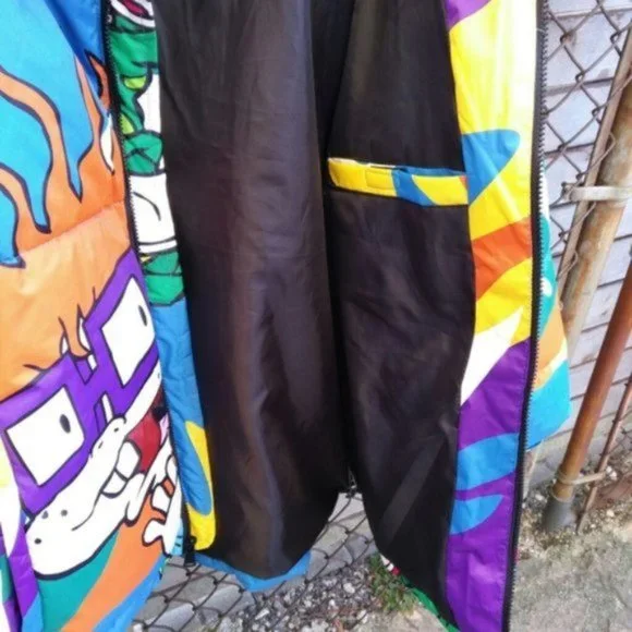 Members Only x Nickelodeon Rugrats Bomber Coat Men's Jacket - Picture 4 of 6